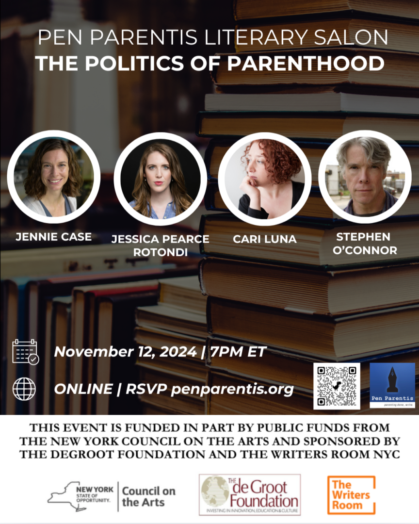 Politics of Parenthood literary salon, Nov 12, 2024.